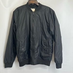 Zakbrand Men’s Bomber Jacket black size large